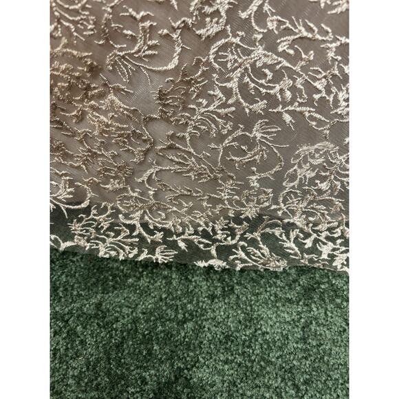 NEW $998 Mac Duggal 11121D Floral Embroidered & Beaded Long Sleeve Mesh Gown 12 - Picture 10 of 16